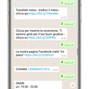 scegli il servizio